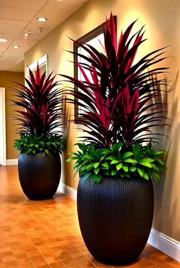 Utilizing Large Planters for Style