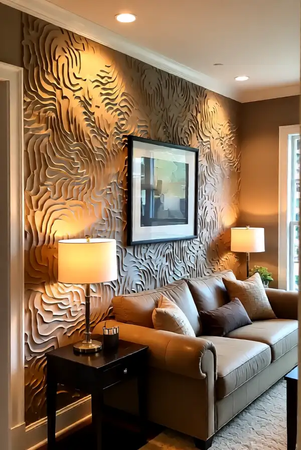 Utilizing Textured Wall Treatments