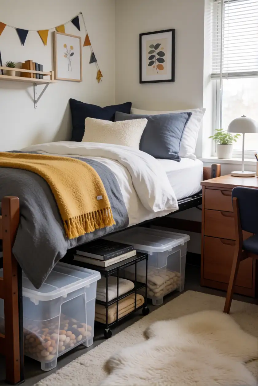 Utilizing Under-Bed Storage Solutions