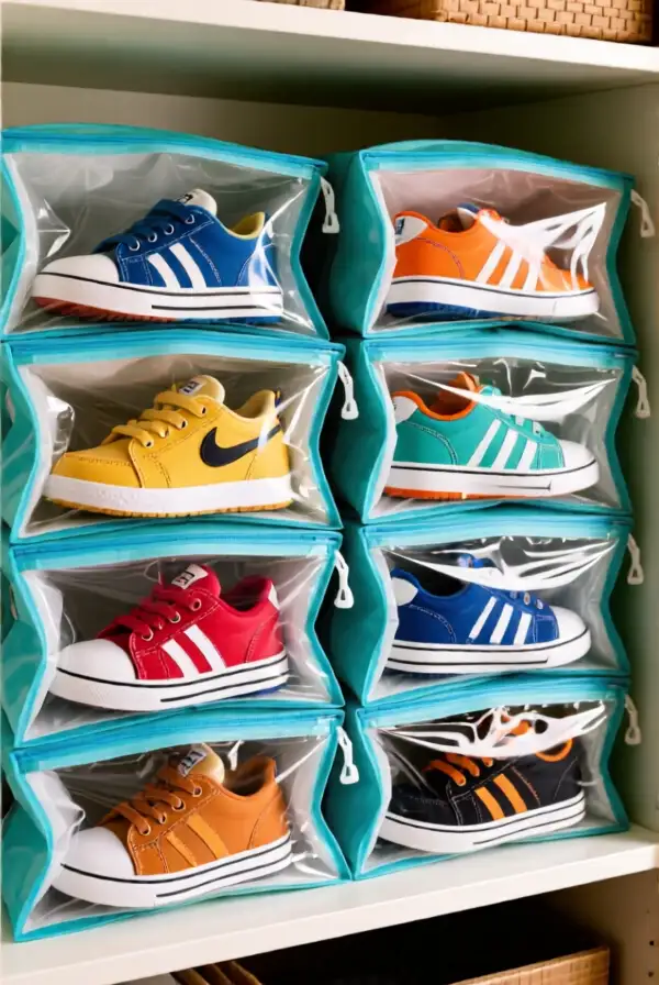 Vacuum Storage Bags for Seasonal Shoes