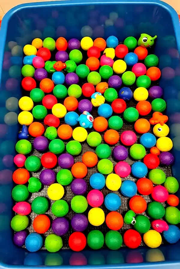 Valentine's Day Playdough Sensory Bin