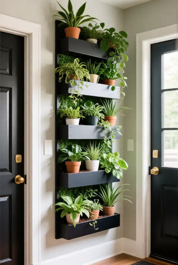 Vertical Gardens and Plant Displays