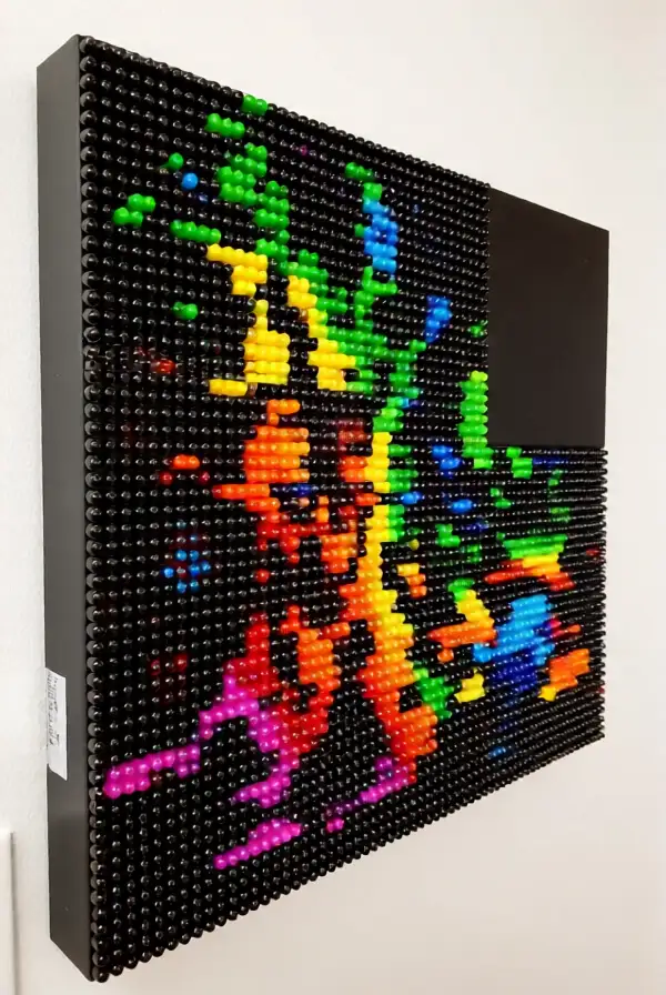 Vibrant Bead Art