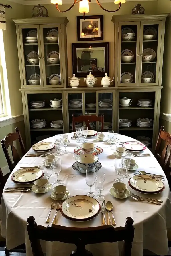 Vintage Charm in Everyday Dining