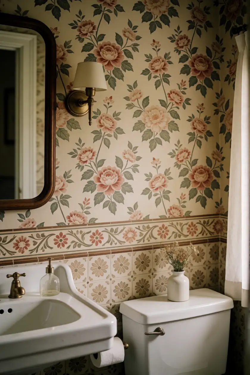 Vintage-Inspired Wall Treatments