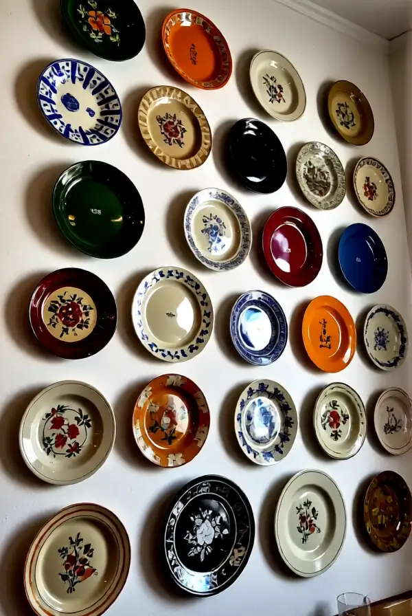Vintage Plate Displays