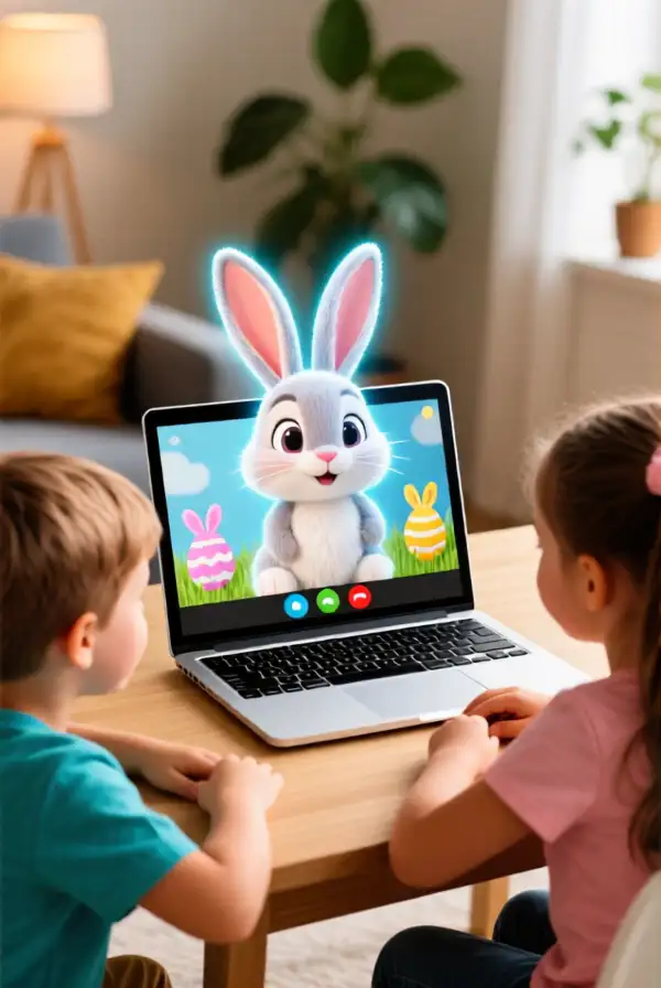 Virtual Visits with the Easter Bunny