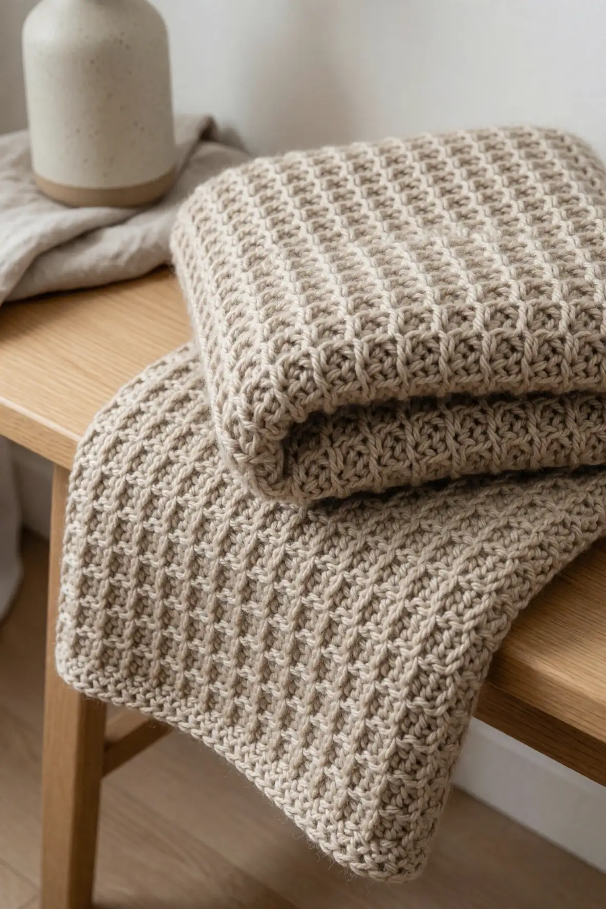 Waffle Texture For A Cozy Grid