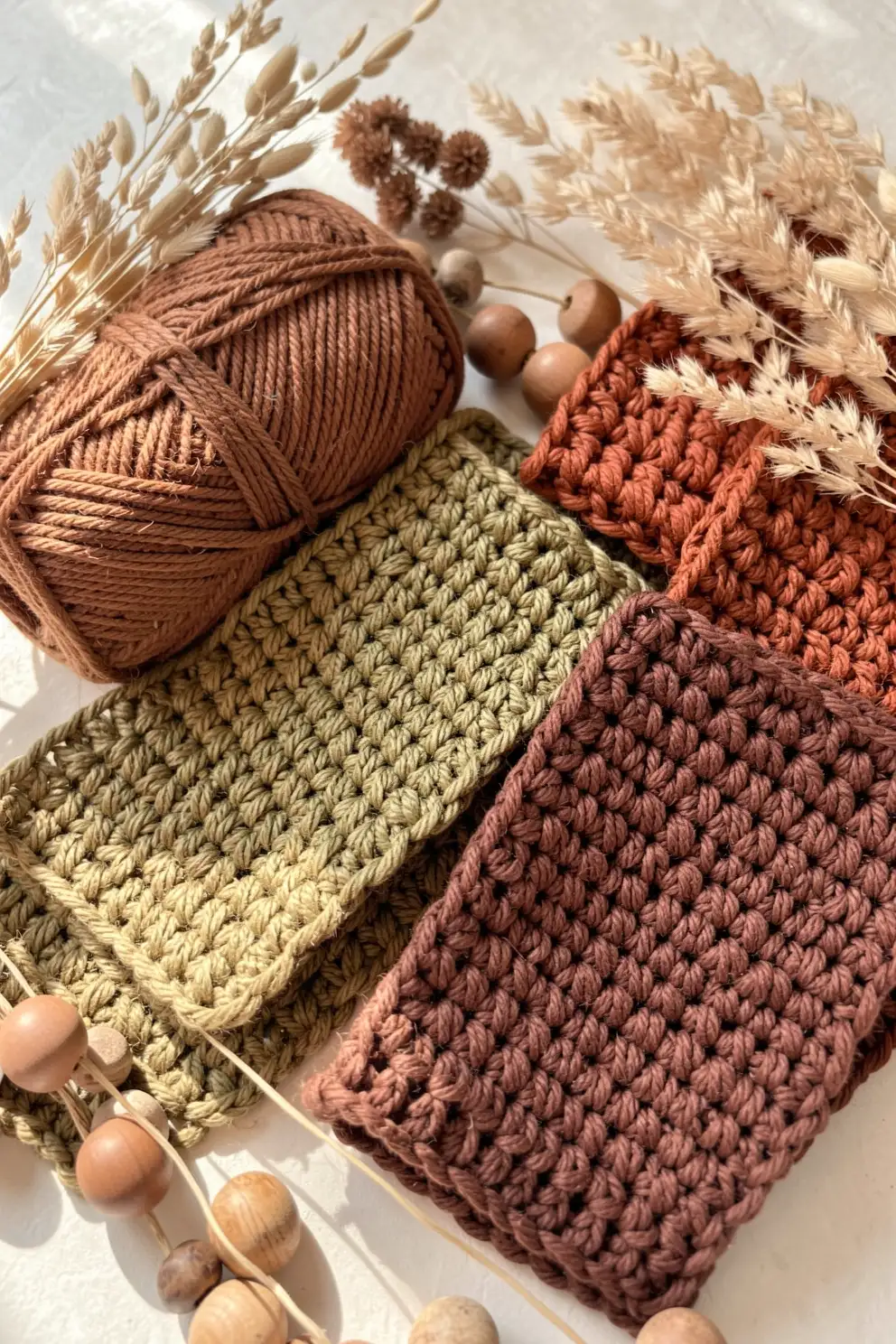 Warm Earth Tones For A Handmade Mood