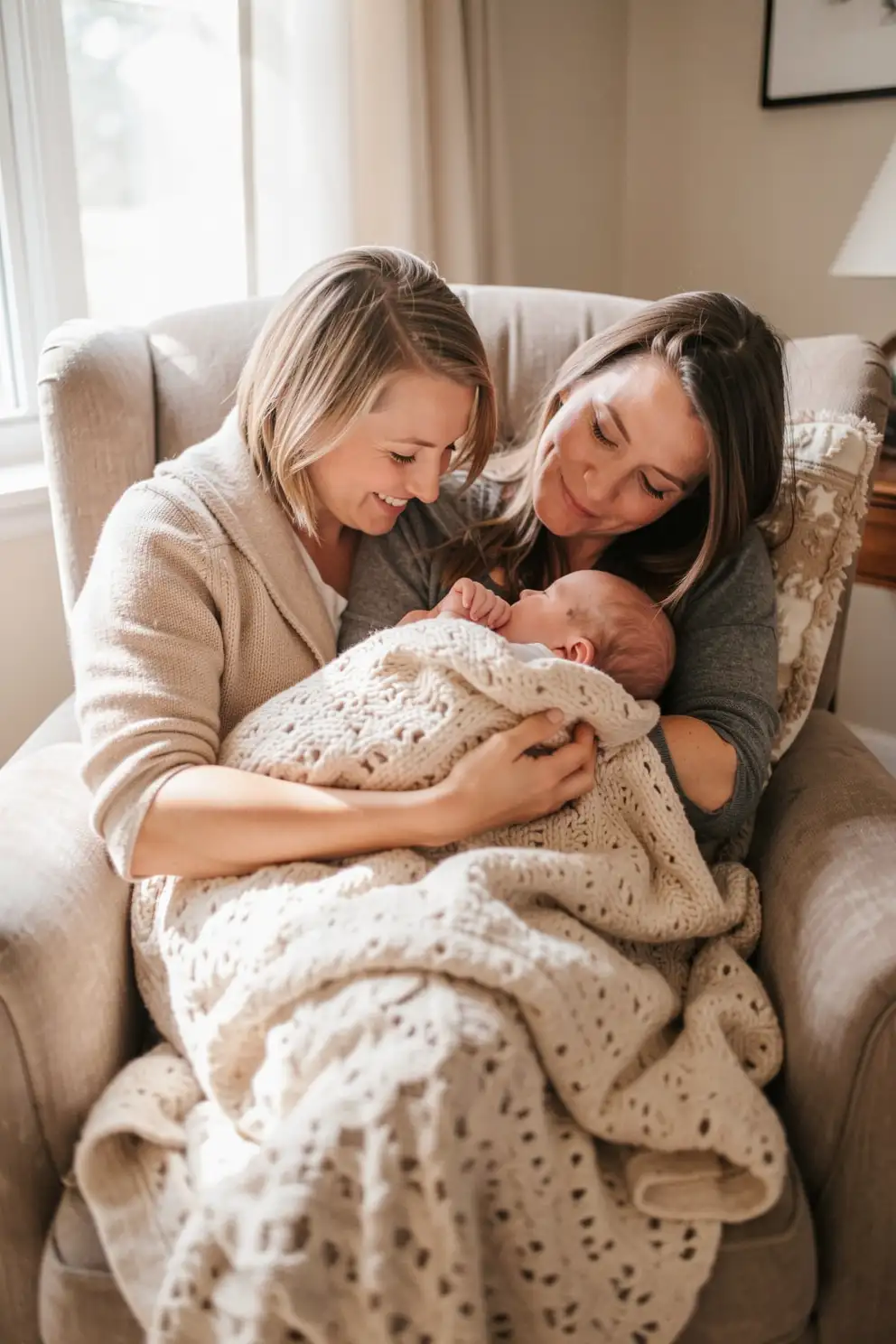Warm Hugs for New Parents