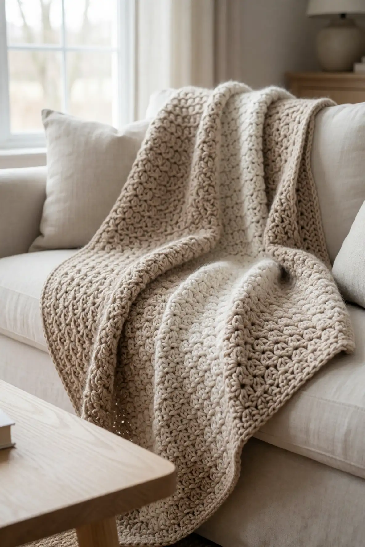 Warm Oatmeal and Soft Ivory