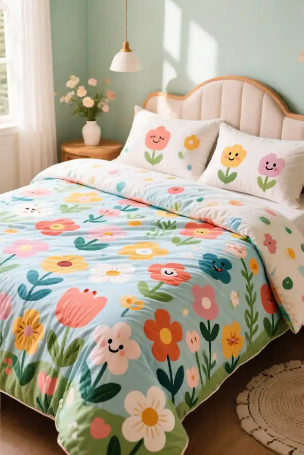 Whimsical Floral Scenes