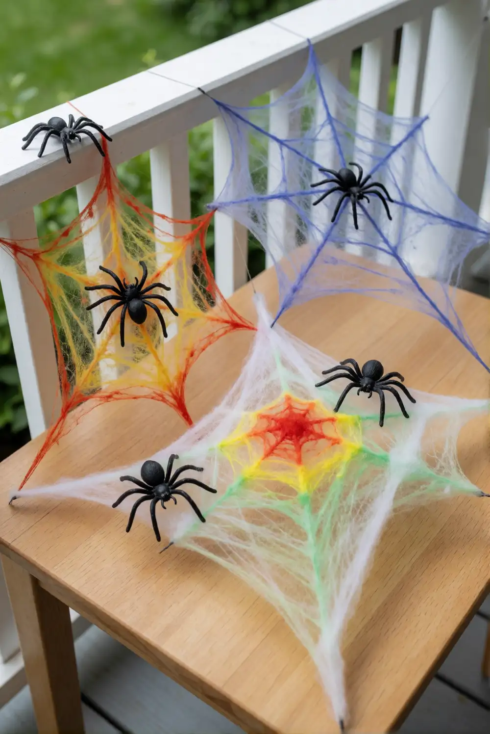 Whimsical Spider Web Decor
