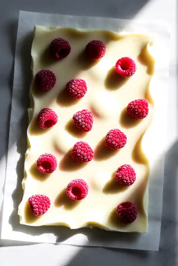 White Chocolate Raspberry Bark