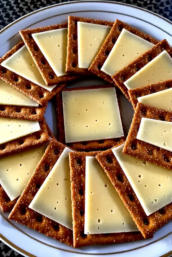 Whole Grain Crackers and Cheese
