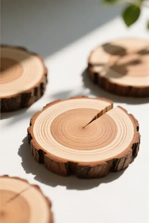 Wood Slice Coasters