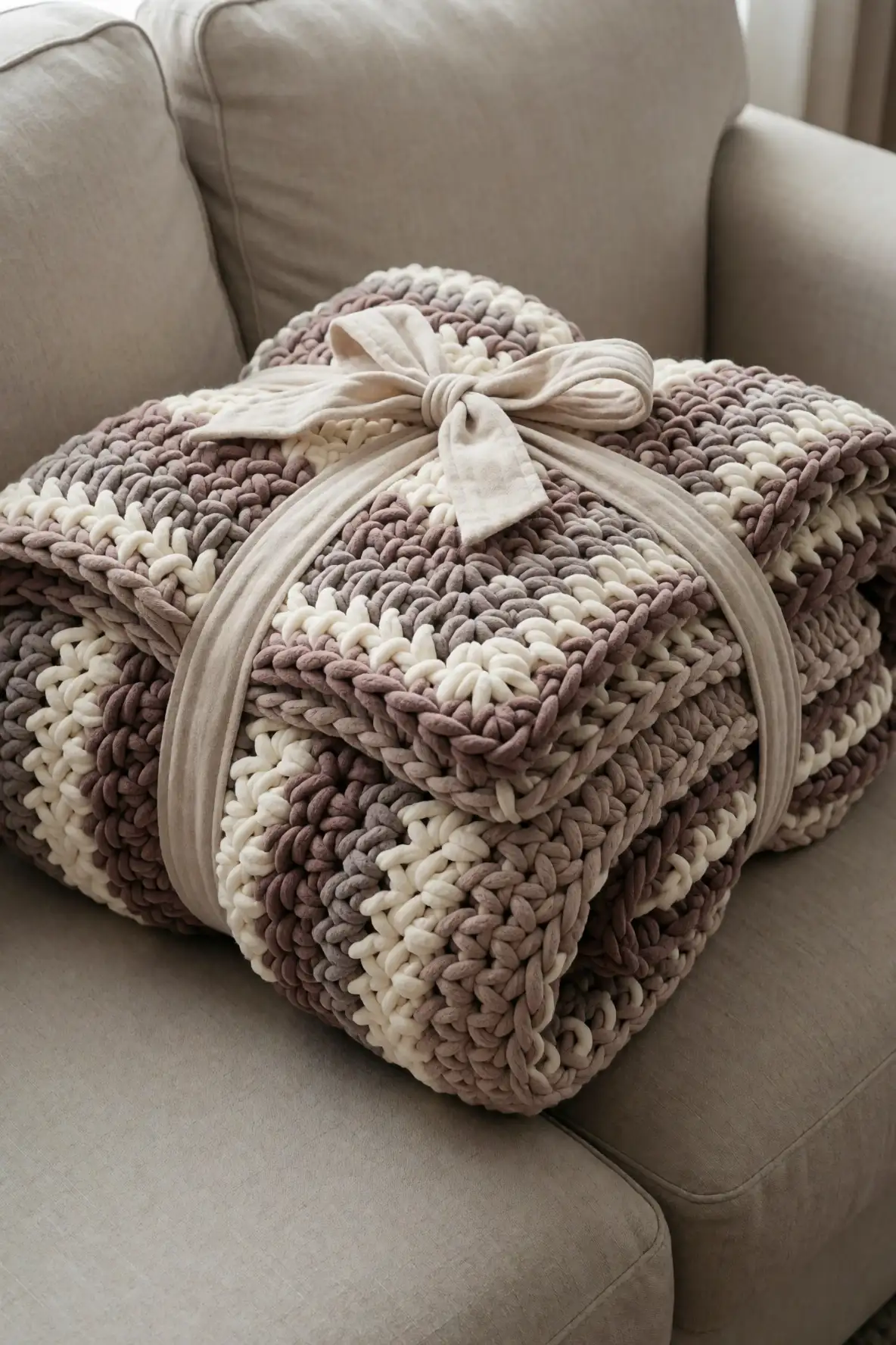 Wrapping Oversized Blankets With Ease