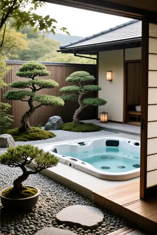 Zen Garden Jacuzzi Concepts