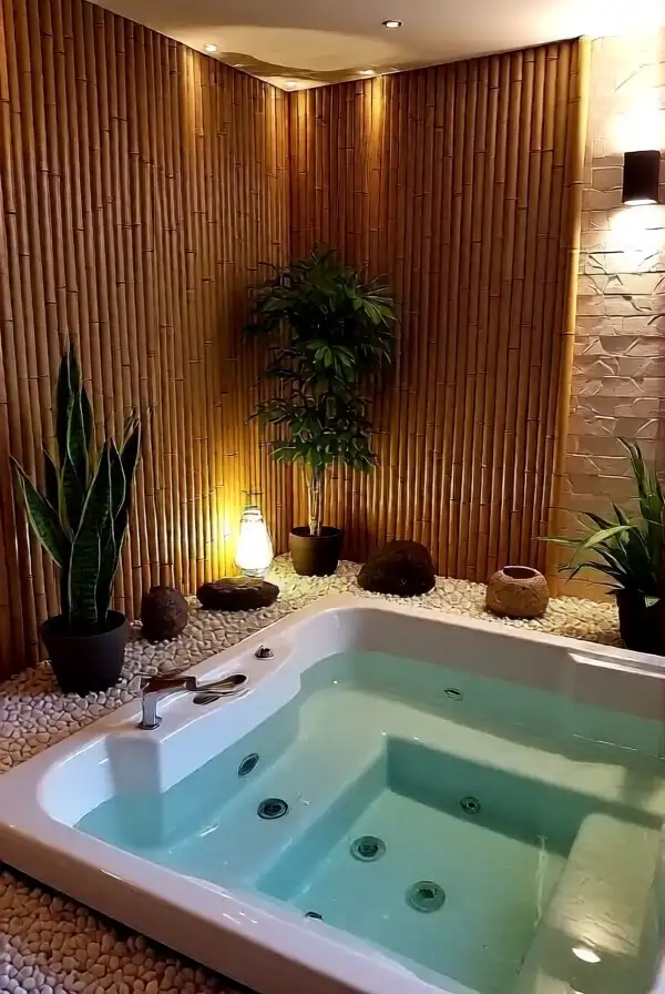 Zen Garden Jacuzzi